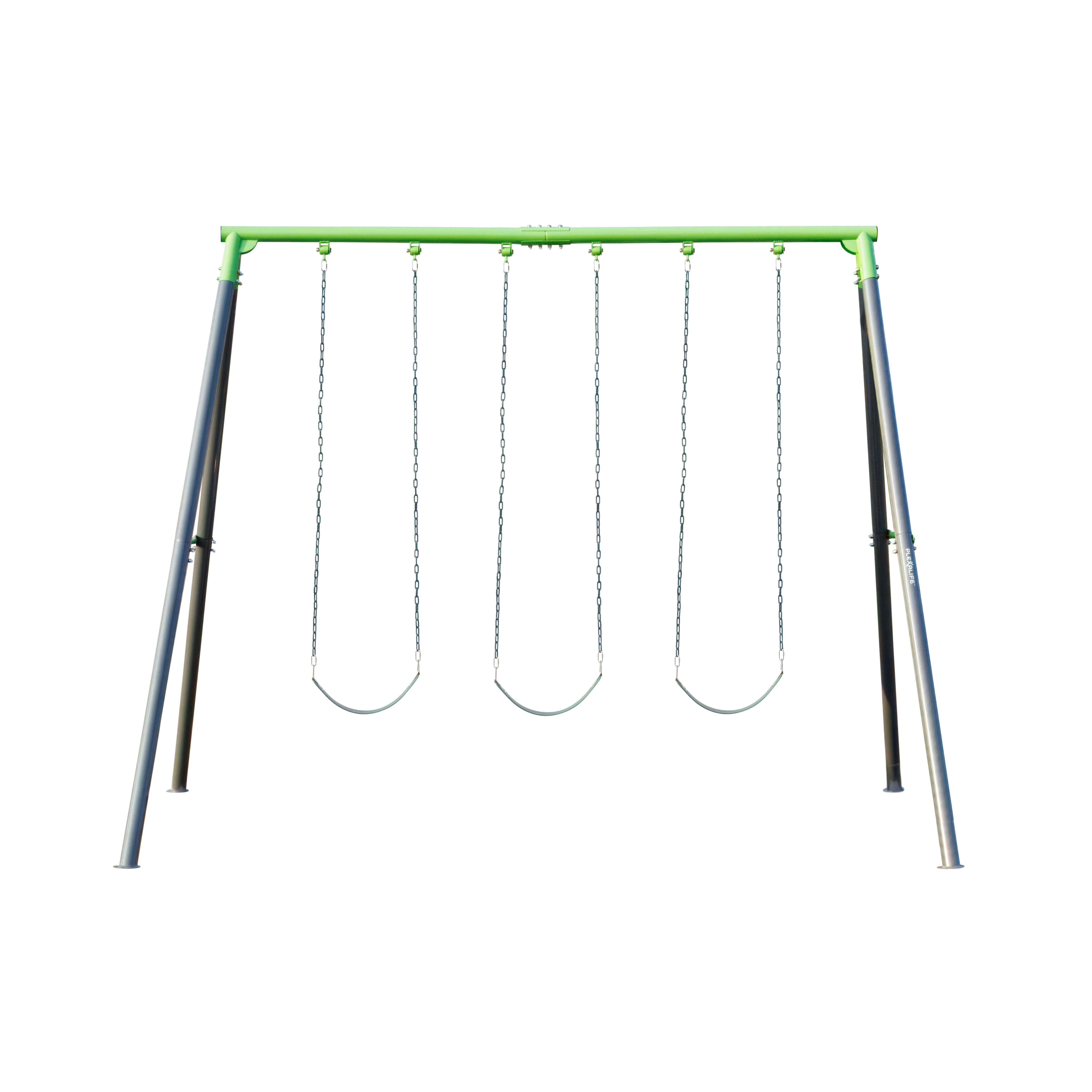 9-FT Heavy-Duty Metal Swing Set for Kids & Adults – 600 lb