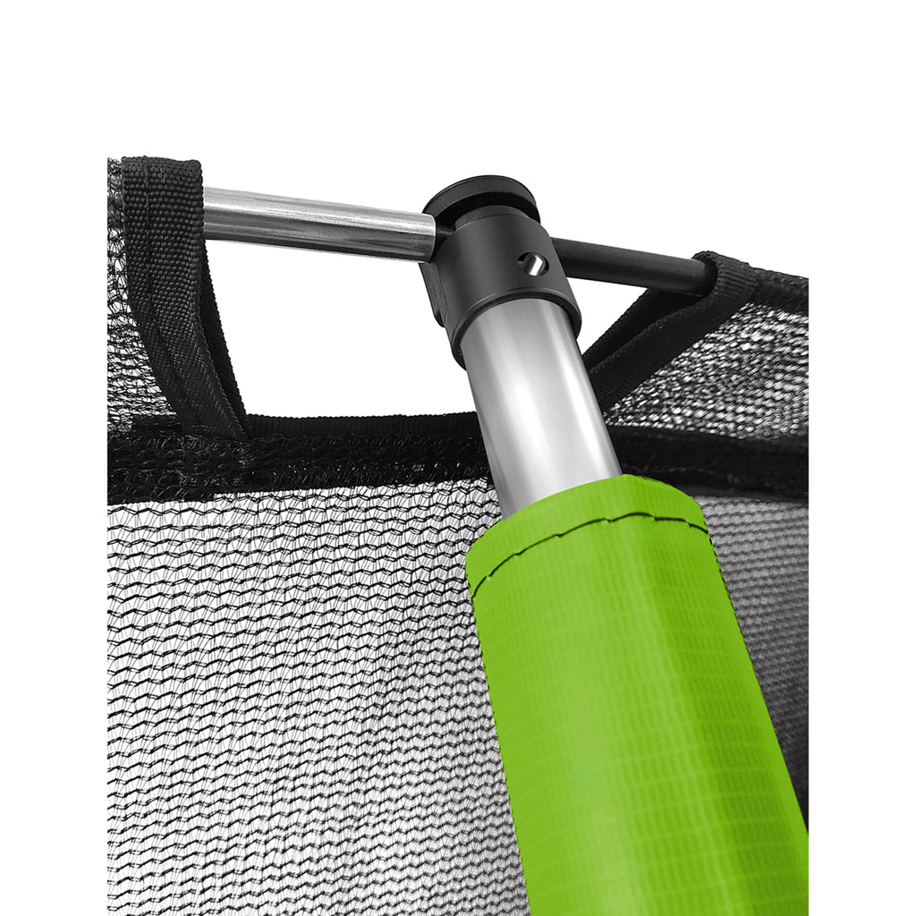 Plexalife Trampoline Pole Sleeve Protectors, Fits 6/8 ft Plexalife pumpkin shape Trampolines - Set of 4 - Green Apple