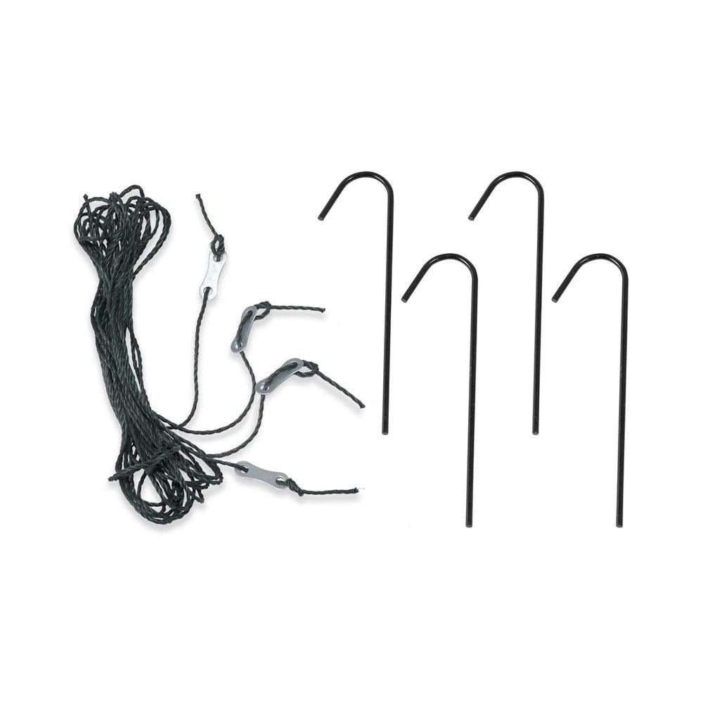 Machrus Ogrow Deep Fastening Iron Greenhouse Anchor Kit- Set of 4 anchors and Ropes - Machrus USA