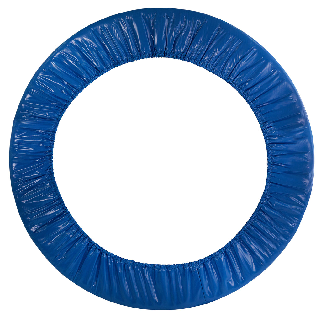 Plexalife Trampoline Spring Cover - Replacement Safety Pad for Trampolines Fits 38" Round Mini Rebounder Trampoline with 6 Legs - Blue