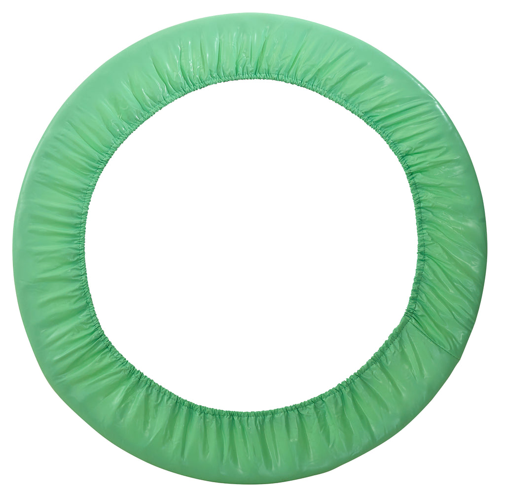 Plexalife Trampoline Spring Cover - Replacement Safety Pad for Trampolines Fits 40" Round Mini Rebounder Trampoline with 6 Legs - Green