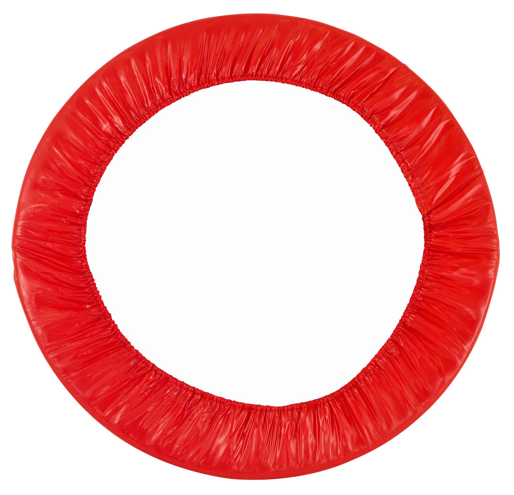 Plexalife Trampoline Spring Cover - Replacement Safety Pad for Trampolines Fits 44" Round Mini Rebounder Trampoline with 6 Legs - Red