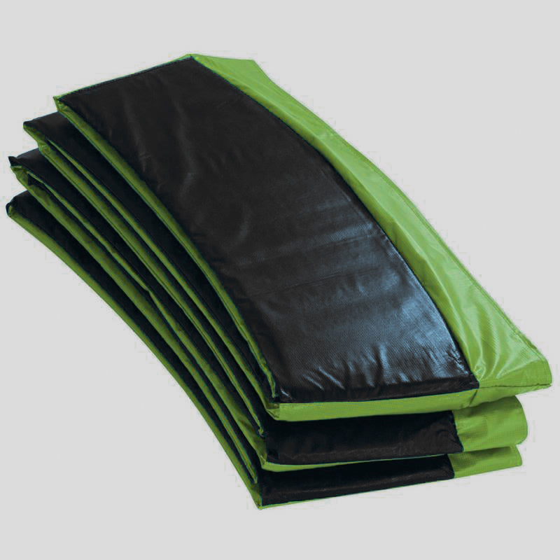 Plexalife Replacement Spring Cover - Safety Pad, Fits only for Plexalife Brand 10 X 17 FT Rectangular Trampoline Frame - Black/Green
