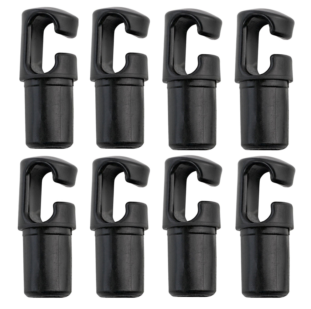 Machrus Upper Bounce Universal Trampoline Pole Cap for Fiber Glass Rod Top-Ring, Fits 1" Diameter Pole- Set of 8 - Machrus USA
