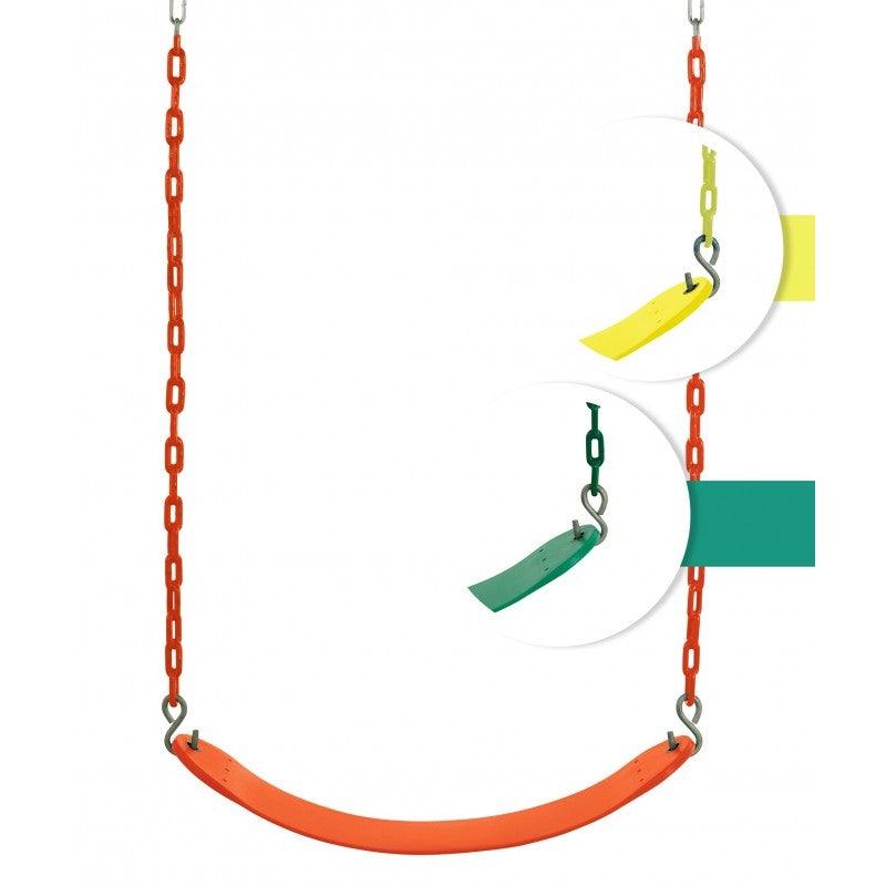 Machrus Swingan Belt Swing For All Ages - Vinyl Coated Chain - Machrus USA