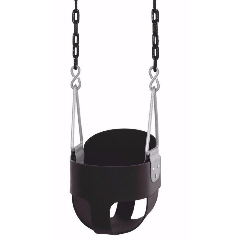 Machrus Swingan High Back, Full Bucket Toddler & Baby Swing with Vinyl Coated Chain - Fully Assembled - Machrus USA