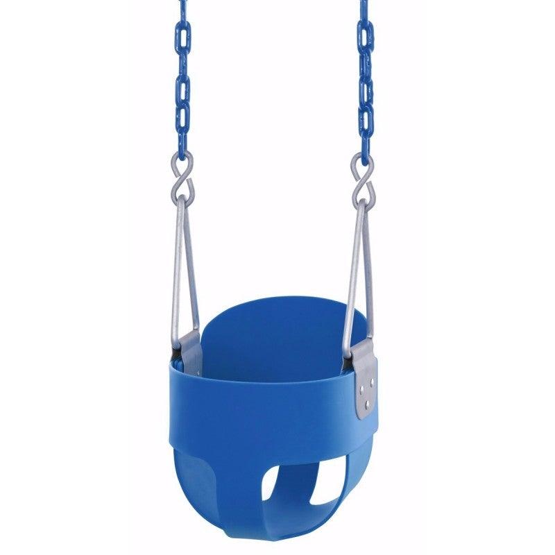 Machrus Swingan High Back, Full Bucket Toddler & Baby Swing with Vinyl Coated Chain - Fully Assembled - Machrus USA
