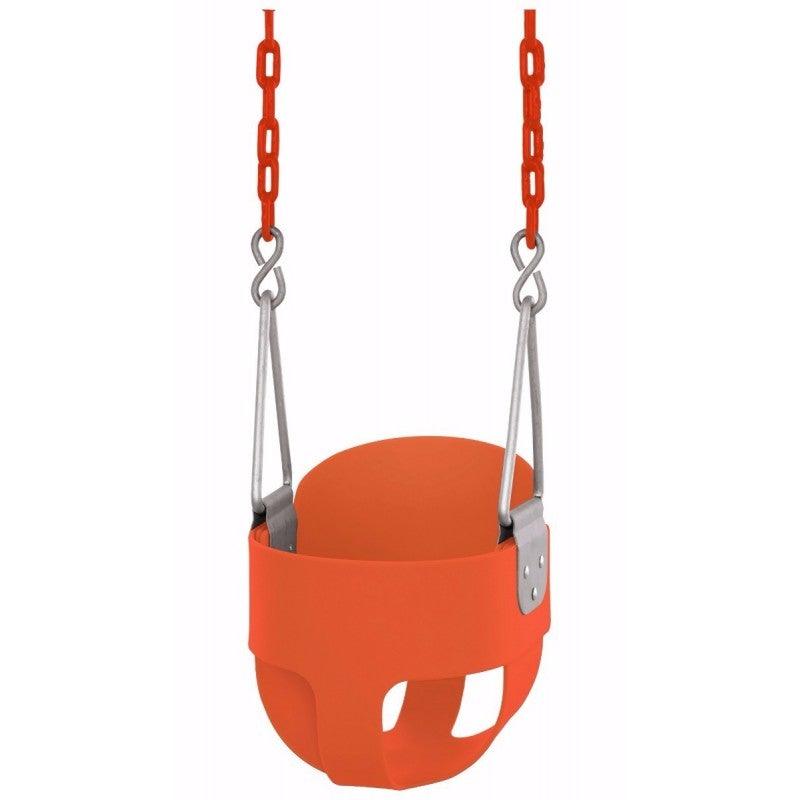 Machrus Swingan High Back, Full Bucket Toddler & Baby Swing with Vinyl Coated Chain - Fully Assembled - Machrus USA